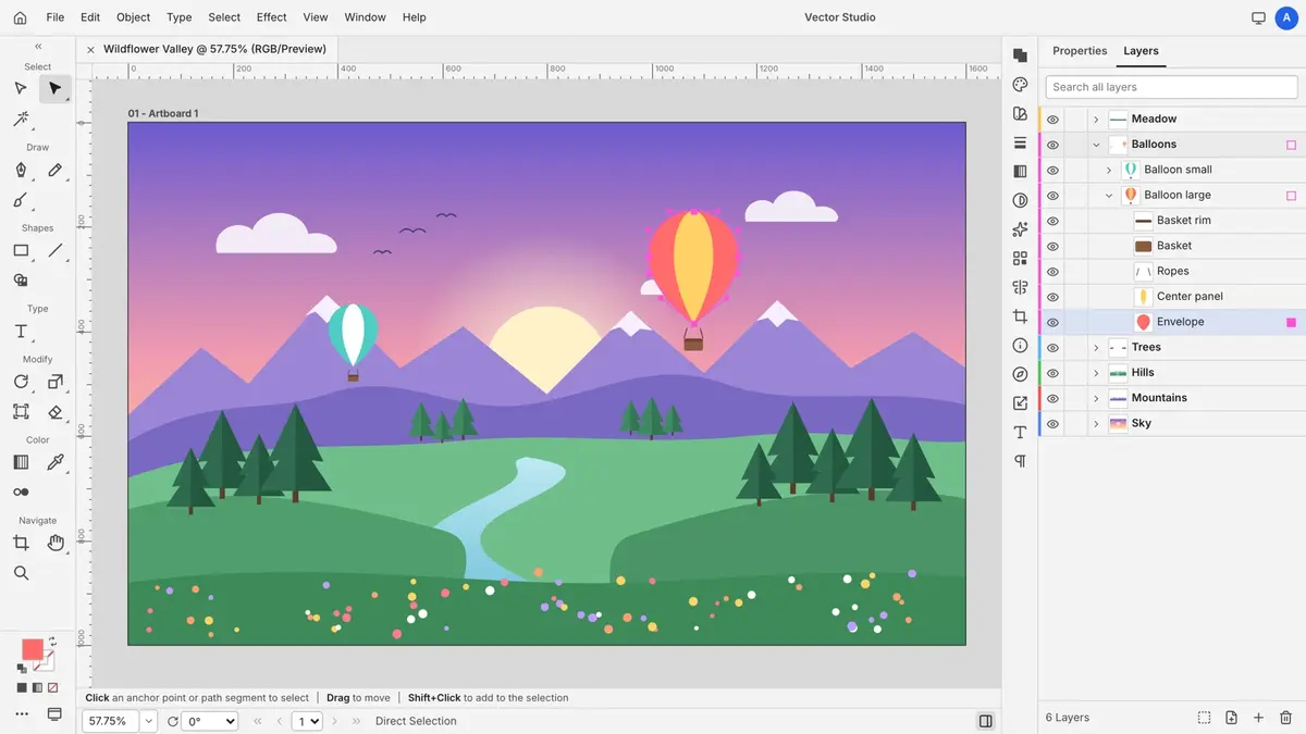 Vector Studio screenshot